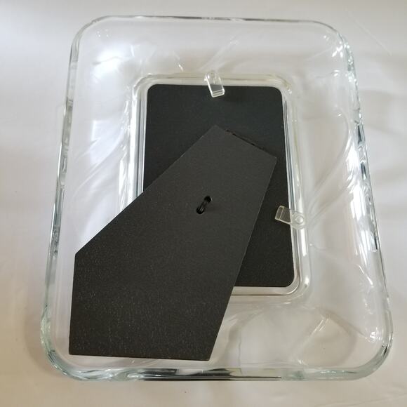 Mikasa glass picture frame 8x10 picture window 5 1/2 by 3 1/2 - Picture 12 of 12